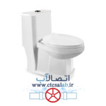 توالت فرنگی مروارید درجه یک مدل رومینا سایز 69 | اتصالآب