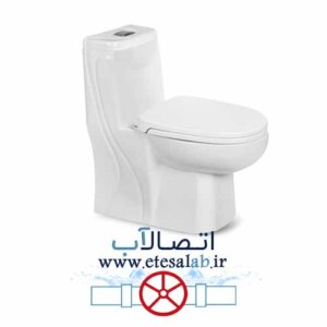 توالت فرنگی مروارید درجه یک مدل دیاموند سایز 66| اتصالآب