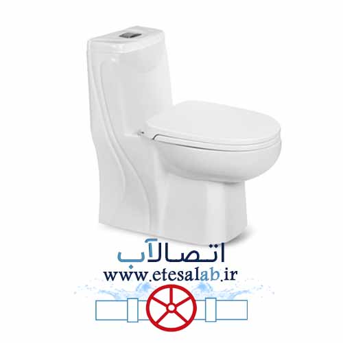 توالت فرنگی مروارید درجه یک مدل دیاموند سایز 66| اتصالآب