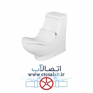 توالت فرنگی مروارید درجه یک طبی مدل سیلویا سایز 76| اتصالآب