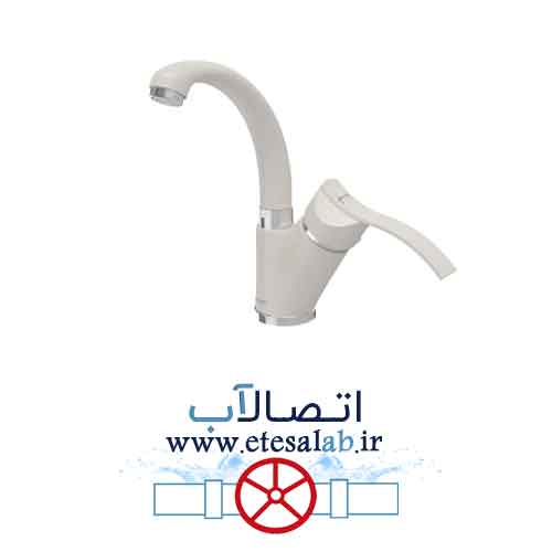 روشویی زدرا مدل اپال شیری کروم برند شودر